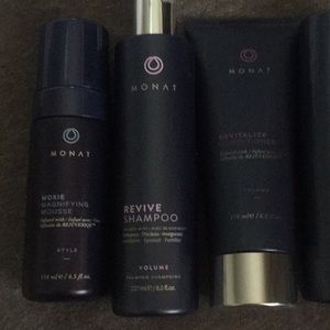 Monat volume shampoo/conditioner & mousse NEW